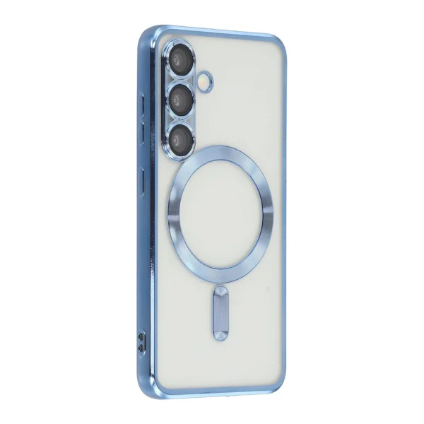 Silicone Case Luxury MagSF for Samsung Galaxy S26, Light Blue 1