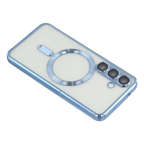 Silicone Case Luxury MagSF for Samsung Galaxy S26, Light Blue 5