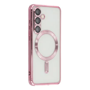 Силиконов калъф Luxury MagSF за Samsung Galaxy S26, Розов