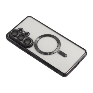 Luxury MagSF Silicone Case for Samsung Galaxy S26 Ultra, Black 4