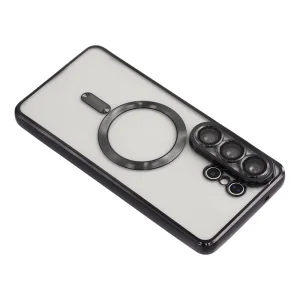 Luxury MagSF Silicone Case for Samsung Galaxy S26 Ultra, Black 5