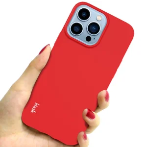 IMAK UC-2 Silicone Case for iPhone 13 Pro Max, Red 3