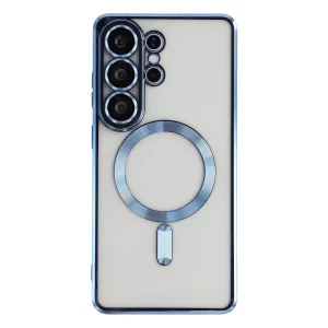 Silicone Case Luxury MagSF for Samsung Galaxy S26 Ultra, Light Blue 3