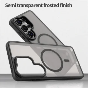 Magnetic Anti-Drop Shockproof Case for Samsung Galaxy S26 Ultra, Black 4