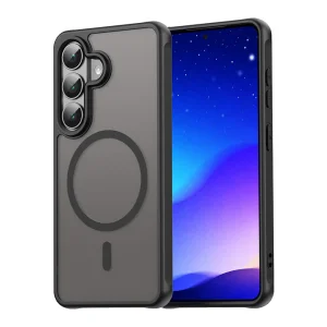 Удароустойчив калъф Magnetic Anti-Drop за Samsung Galaxy S26, Черен