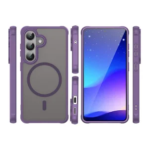 Shockproof case Magnetic Anti-Drop for Samsung Galaxy S26, Purple 3