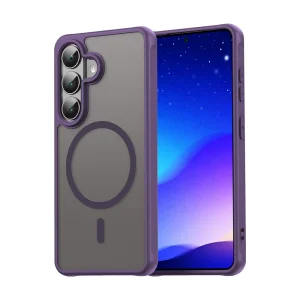 Удароустойчив калъф Magnetic Anti-Drop за Samsung Galaxy S26, Лилав