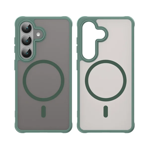 Shockproof case Magnetic Anti-Drop for Samsung Galaxy S26, Green 2