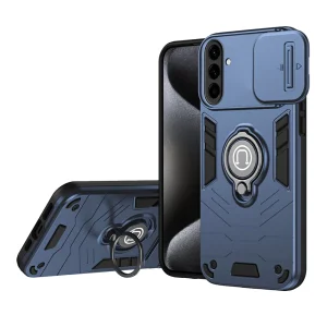 Удароустойчив калъф CamShield Kickstand за Samsung Galaxy A57 5G, Син