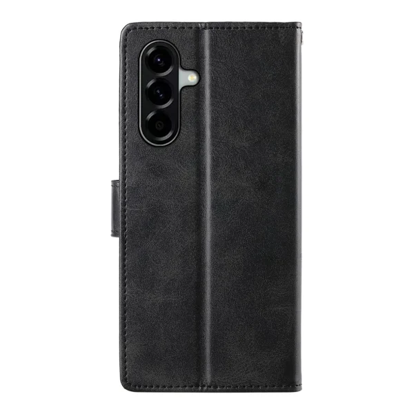Wallet Stand Flip Case for Samsung Galaxy A57 5G, Black 5