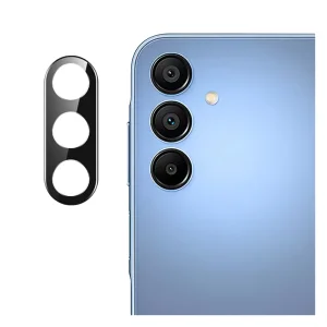 Стъклен Протектор за камера 5D за Samsung Galaxy A57 5G, Черен