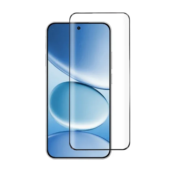 Стъклен протектор 5D Full Glue за Xiaomi Redmi Note 15 Pro 5G, Черен 2