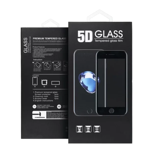 Glass protector 5D Full Glue PRIVACY for iPhone XS Max /11 Pro Max, Black 3