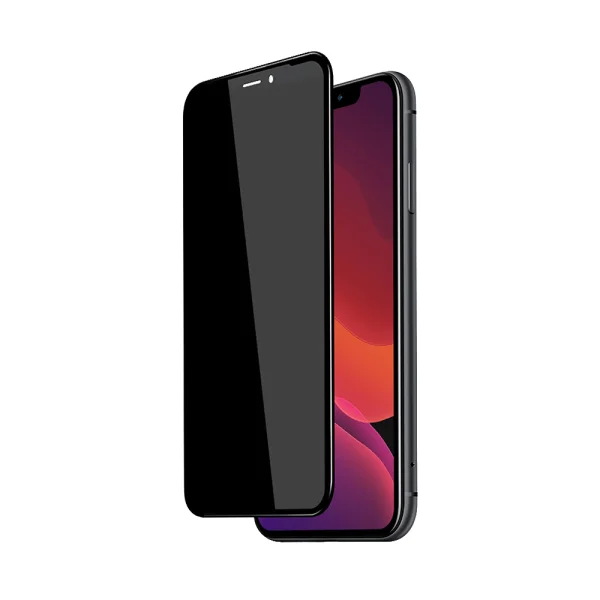 Glass protector 5D Full Glue PRIVACY for iPhone XS Max /11 Pro Max, Black 2