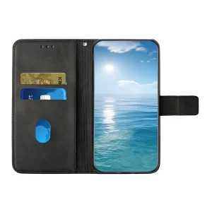 Калъф Тефтер Line Pattern Wallet за Samsung Galaxy A37 5G, Черен 3