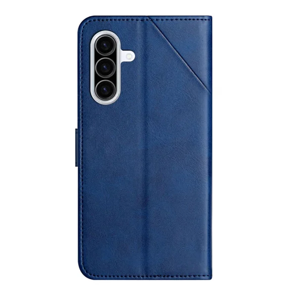 Калъф Тефтер Line Pattern Wallet за Samsung Galaxy A37 5G, Син 5