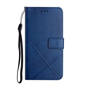 Калъф Тефтер Line Pattern Wallet за Samsung Galaxy A37 5G, Син 4