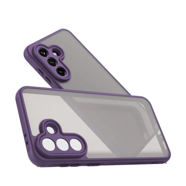 Shockproof PC+TPU Case for Samsung Galaxy A37 5G, Purple 4