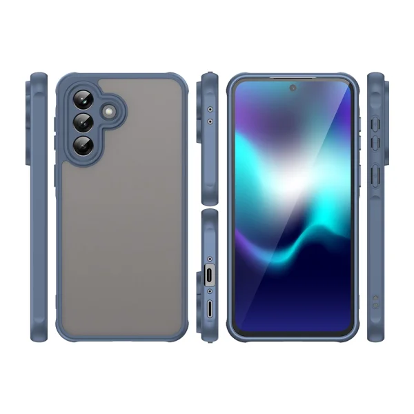 Shockproof PC+TPU Case for Samsung Galaxy A37 5G, Blue 3