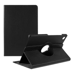 Tablet Folio Case Rotating Stand for Samsung Galaxy Tab A11 Plus, Black