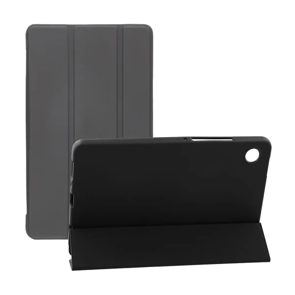 Tablet Book Case Tri-fold Stand for Samsung Galaxy Tab A11 Plus, Black 1
