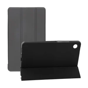 Tablet Book Case Tri-fold Stand for Samsung Galaxy Tab A11 Plus, Black