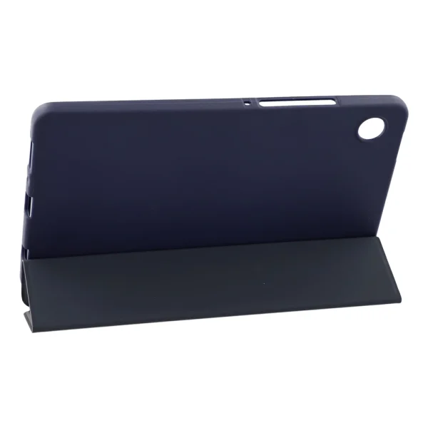 Tri-fold Stand Flip Case for Samsung Galaxy Tab A11 Plus, Dark Blue 2
