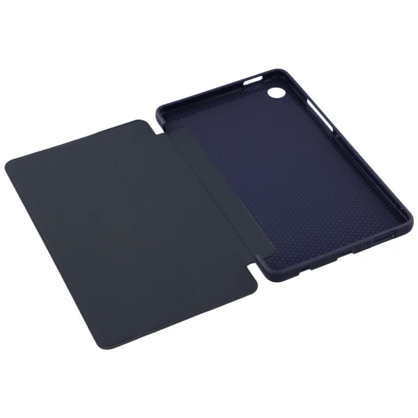 Tri-fold Stand Flip Case for Samsung Galaxy Tab A11 Plus, Dark Blue 3