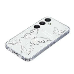 Силиконов калъф TPU Pattern Printing за Samsung Galaxy A17 5G / A17 4G / A26 5G, Пеперуди 5