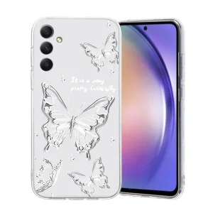 Силиконов калъф TPU Pattern Printing за Samsung Galaxy A17 5G / A17 4G / A26 5G, Пеперуди