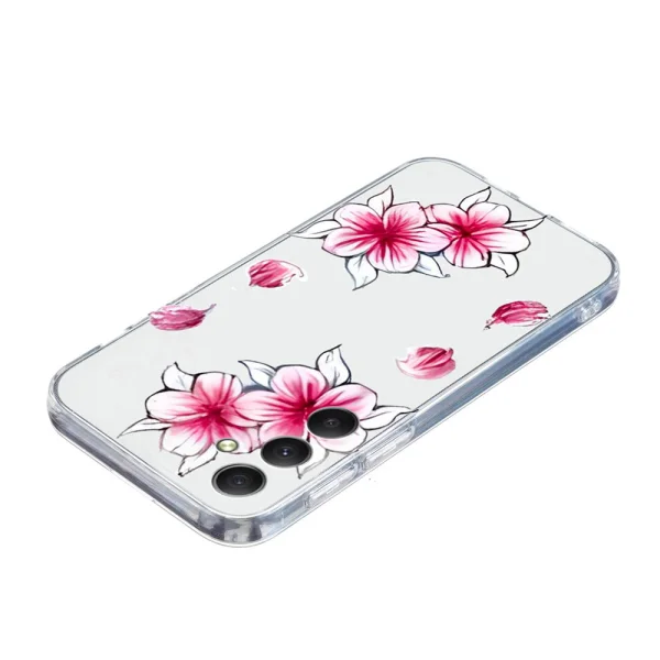 Силиконов калъф TPU Pattern Printing за Samsung Galaxy A17 5G / A17 4G / A26 5G, Цветя 4