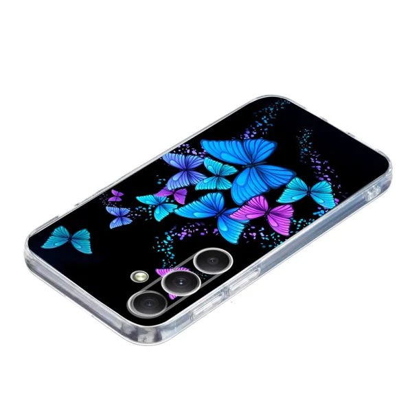Силиконов калъф TPU Pattern Printing за Samsung Galaxy A17 5G / A17 4G / A26 5G, Цветни Пеперуди 4