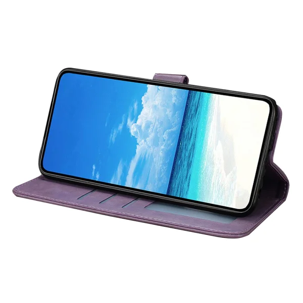 Калъф Тефтер Butterfly за Samsung Galaxy A17 5G / A17 4G / A26 5G, Лилав 2