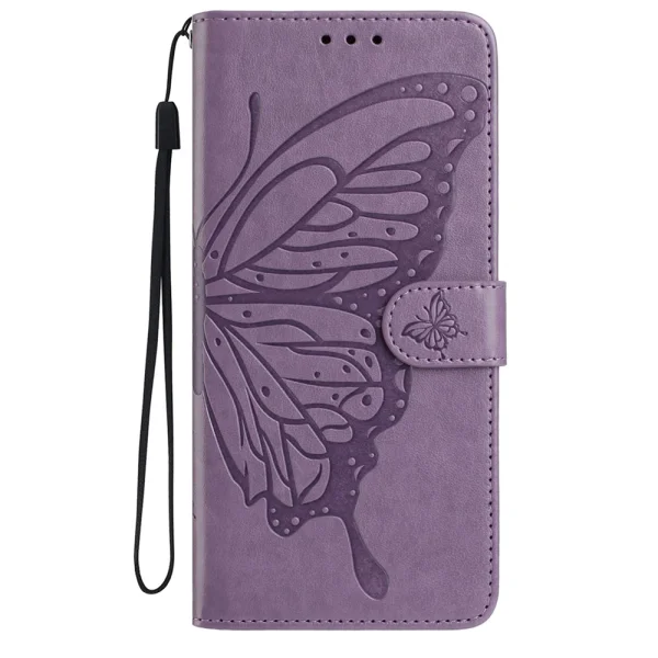 Калъф Тефтер Butterfly за Samsung Galaxy A17 5G / A17 4G / A26 5G, Лилав 4