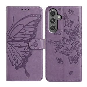 Калъф Тефтер Butterfly за Samsung Galaxy A17 5G / A17 4G / A26 5G, Лилав