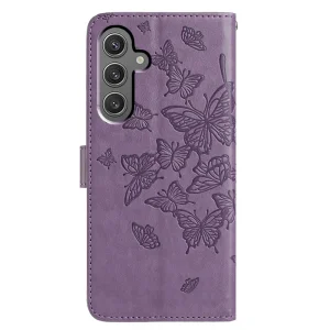 Калъф Тефтер Butterfly за Samsung Galaxy A17 5G / A17 4G / A26 5G, Лилав 5