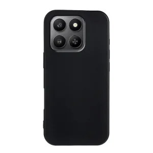 Силиконов калъф Matte Anti-fingerprint за Honor 400 Smart 5G / 4G / X7d 4G, Черен 3