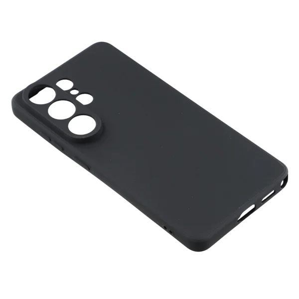 Силиконов калъф Matte Anti-fingerprint за Samsung Galaxy S26 Ultra, Черен 3