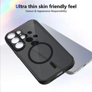 Shockproof case Matte PC + TPU Anti-Drop for Samsung Galaxy S26 Ultra, Black 4