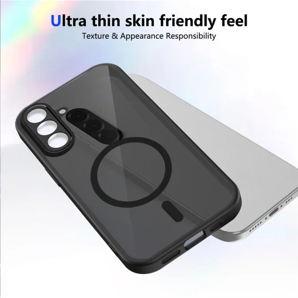 Shockproof case Matte PC + TPU Anti-Drop for Samsung Galaxy S26, Black 4