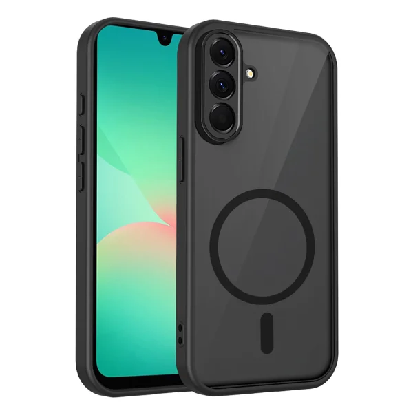 Shockproof case Matte PC + TPU Anti-Drop for Samsung Galaxy A57, Black 1