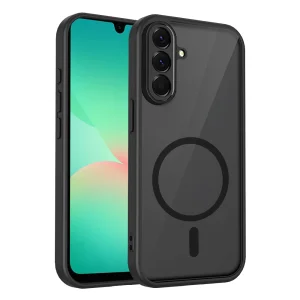 Удароустойчив калъф Matte PC + TPU Anti-Drop за Samsung Galaxy A57, Черен