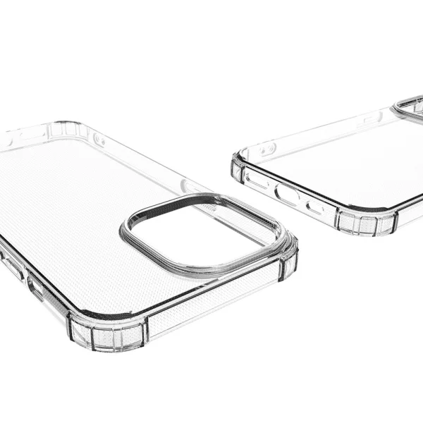 Drop-resistant Silicone Case for iPhone 13 Pro, Transparent 6