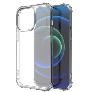 Силиконов калъф Drop-resistant за iPhone 13 Pro, Прозрачен