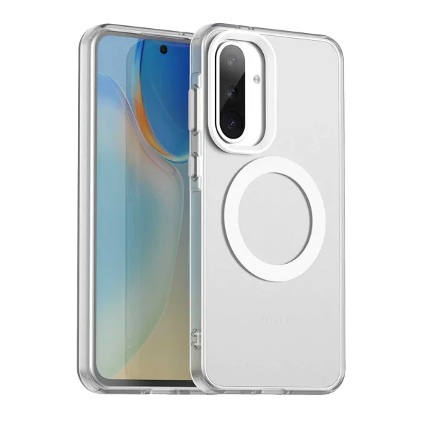 Калъф CandyCase MagSF за Samsung Galaxy A36 5G / A56 5G / A37 5G, бял 1