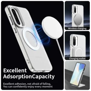 Калъф CandyCase MagSF за Samsung Galaxy A36 5G / A56 5G / A37 5G, бял 4