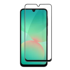 Стъклен Протектор Full Glue за Samsung Galaxy A27, черен