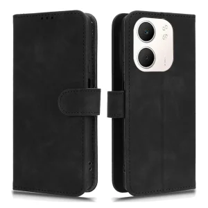 Калъф Тефтер Wallet Stand за Oppo A5x 5G / 4G, Черен