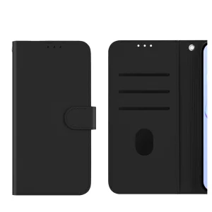 Line Pattern Wallet Flip Case for Realme GT7 Pro Racing 5G, Black 4