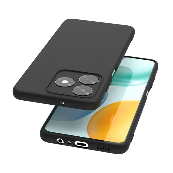 Калъф Candy Color Matte за Honor X5c 4G / X5c Plus 4G, черен 5